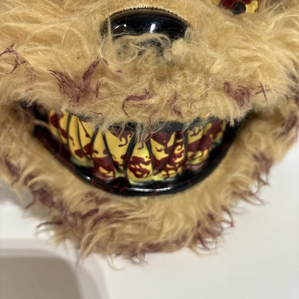 VTG Five‎ Nights At Freddy's Scary Teddy Bear Furry Face Mask Halloween Costume